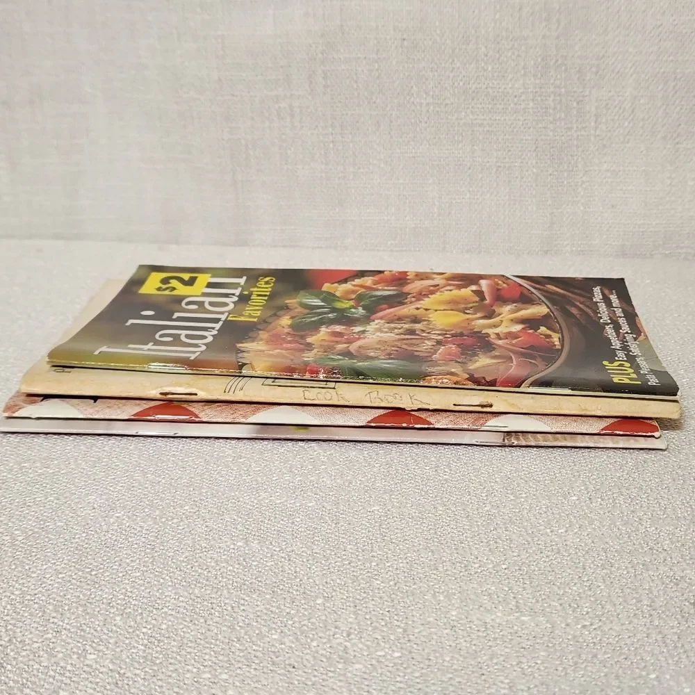 🔥 Cookbook Pamphlet Books Prevention Better Homes Pampered Chef Italian